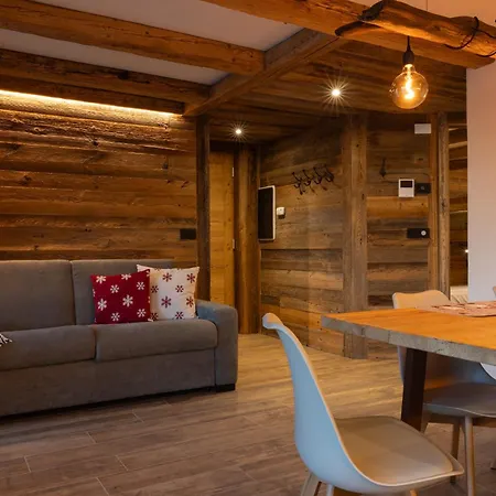 Les Reves Des Montagnards, Appartements De Charme Torgnon Exterior foto
