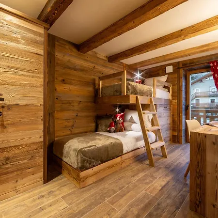 Les Reves Des Montagnards, Appartements De Charme Torgnon Exterior foto