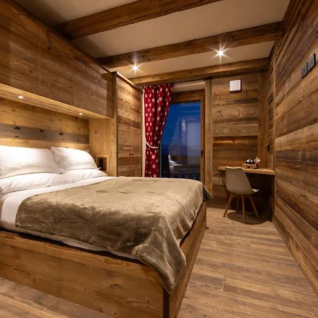 Les Reves Des Montagnards, Appartements De Charme Torgnon Exterior foto