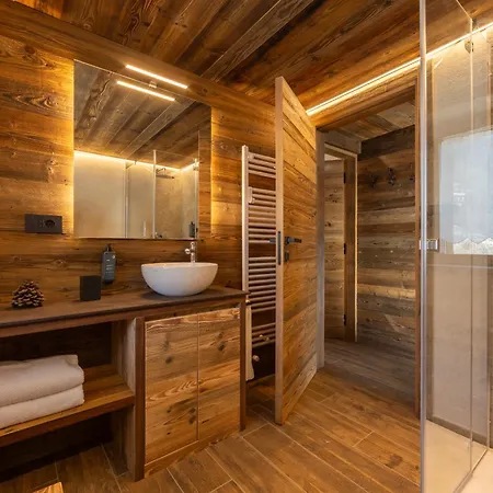 Les Reves Des Montagnards, Appartements De Charme Torgnon Exterior foto