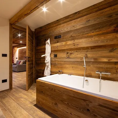 Les Reves Des Montagnards, Appartements De Charme Torgnon Exterior foto