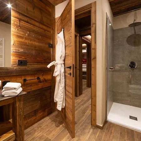 Les Reves Des Montagnards, Appartements De Charme Torgnon Exterior foto