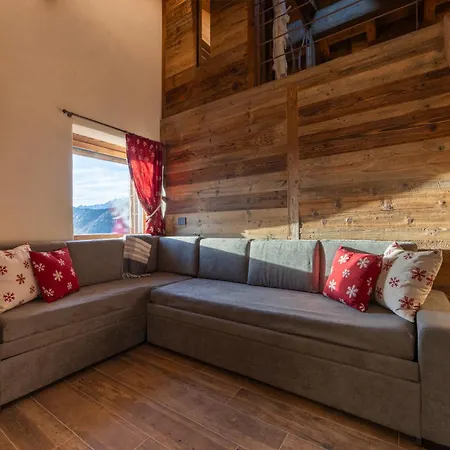 Les Reves Des Montagnards, Appartements De Charme Torgnon Exterior foto