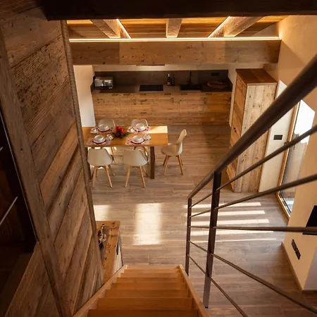 Les Reves Des Montagnards, Appartements De Charme Torgnon Exterior foto